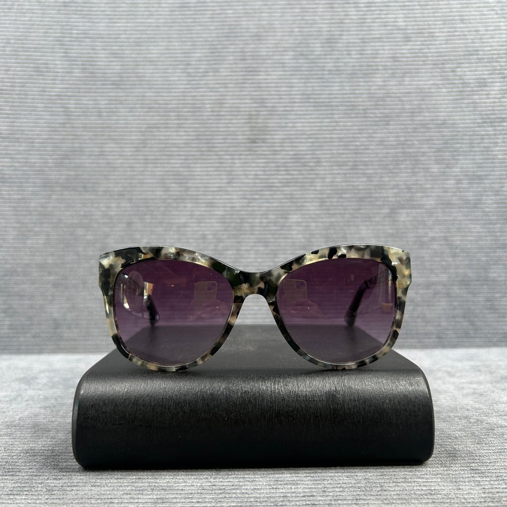 Brighton Kaytana Sunglasses Y2k Grey Tortoise Cat Eye Purple Gradient A12543-135